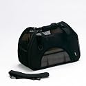 Bergan Comfort Carrier Soft-Sided Pet Carrier, Small, Black
