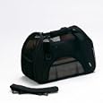 Bergan Comfort Carrier Soft-Sided Pet Carrier, Small, Black