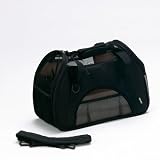 Bergan Comfort Carrier Soft-Sided Pet Carrier, Small, Black