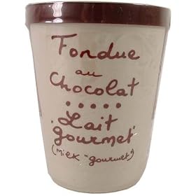 Milk Chocolate Anysetiers du Roy Chocolate Fondue 7 oz crock