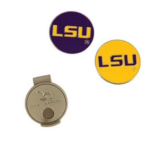 Buy Team Effort LSU Tigers Hat Clip & Ball Markers by Team Effort