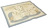 綿混ラグカーペット 『Fポケモンスマイル平織』 110×130cm ウレタン貼り