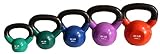 Ader Vinyl Kettlebell Set-8, 12, 15, 20, 25 Lb 5 Pieces