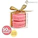COMFECTO Clear Plastic Boxes 50 Pcs 2 x 2 x 2 Inch for Wedding Party Baby Shower Favors, Transparent Packing Box for MiniGifts Macaron Cupcake Candy Cookies, Single Individual Packaging for Display