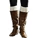 Lucky Love Boot Cuffs for Women ¥ Boot Toppers with Cable Knit Detail or Buttons
