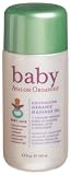 Avalon Organics Moisturizing Organic Massage Oil, 5.5-Ounce Bottle (Pack of 2)