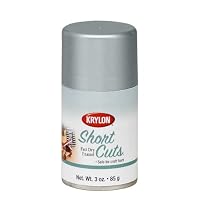 Krylon KSCS032 Short Cuts Aerosol Spray Paint, 3-Ounce, Chrome