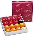 Supapro Red and Yellow Pool Balls 2 inches (52mm)