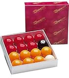 Supapro Red and Yellow Pool Balls 2 inches (52mm)