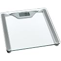 Health o Meter HDL645KD-63 Glass Digital Scale, Clear Glass with Silver Metallic Frame