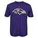 Outerstuff NFL Youth Boys 8-20 Baltimore Ravens Power Grid Logo DRI-TEK SS-T Regal Purple S (8)