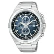 Citizen #CA0010-50L Men's Eco Drive Stainless Steel Chronograph Watch