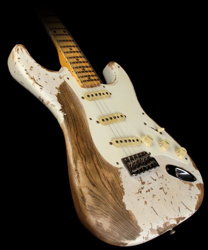 Fender Custom Exclusive MB '57 Stratocaster Ultimate Relic Guitar Desert Sand