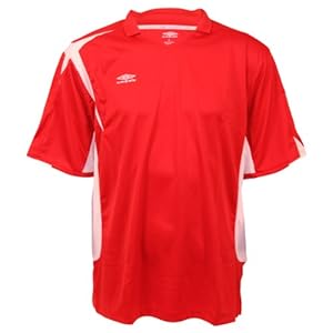 Umbro Climate Control V-Neck Jersey - Red - XL