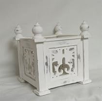 Embossed Wall Basket (Metal)