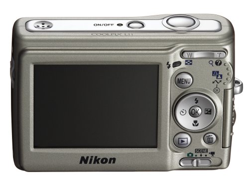 Nikon Coolpix L11 6MP Digital Camera with 3x Optical Zoom