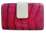 Nikon - CS-S41 - Etui + Dragonne en Simili cuir pour Appareil photo Coolpix S6200/S2500/S3000/S4000/S4100 - Rose
