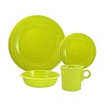 Fiesta 4-Piece Place Setting, Lemongrass