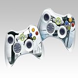 Final Fighter Protective Skin Decorative Decal for XBOX 360 Controller (2pc ....