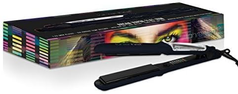 Fahrenheit Argan iNfusion Vapor Hair Iron Ionic Technology 1.25" 450 FHT-STMBLBK