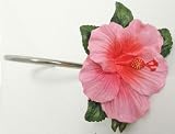 HIBISCUS tropical SHOWER CURTAIN HOOKS beach bath NEW