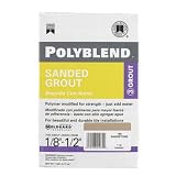 CUSTOM BUILDING PBG1807-4 POLYBLEND COLORED TILE SANDED GROUT - 7 LB. by Custom Building Products