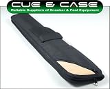 Luxury Black 3 Piece Cue Case for Snooker or Pool