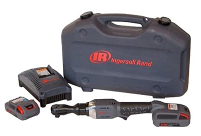 Ingersoll Rand R3130-K2 3/8-Inch Cordless Ratchet, 2 Li-on Batteries, Charger and Case