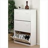 IMAGE OF Oak Venture Horizon Triple Shoe Cabinet