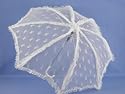 Ruffles and Lace and A Beautiful Parasol! A Great Accessory for Southern Belles, Mary Poppins and Victorian Costumes, Too!