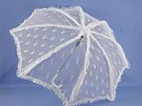 Ruffles and Lace and A Beautiful Parasol! A Great Accessory for Southern Belles, Mary Poppins and Victorian Costumes, Too!