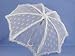 BLACK Ruffles and Lace and A Beautiful Parasol! A Great Accessory for Southern Belles, Mary Poppins and Victorian Costumes, Too! (Shown in White)