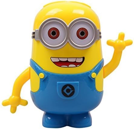Wontimes Minions Charging Lamp Learning Lamp Minions Led Night Light with Money Box Minions Piggy Bank for Children/Holiday Gifts-Laugh
