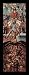 Jan van Eyck (The latest court wing of a diptych, Fragment) Black Wood-Mounted Art Poster Print - 13" X 19"
