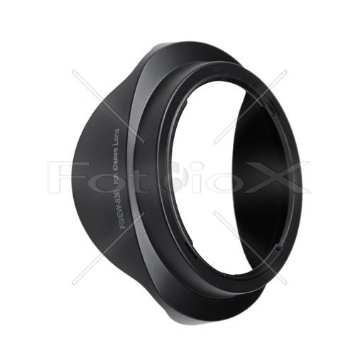 Fotodiox Dedicated (Bayonet) Lens Hood - for Canon EF Canon EF 16-35mm f 2.8L USM - EF 17-40mm f 4L & EF-S 10-22mm f 3.5-4.5 Lenses as Canon EW-83E