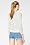 L!VE Long Sleeve Openknit Crewneck Sweater