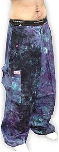 Blue Purple Tie Dye UFO's