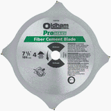 Black Decker/ Oldham 725FC04 7-1/4 4T Fiber Cement Blade