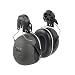 3M Peltor X5P3E Cap-Attached Earmuffs, One Size Fits Most, Black (Pack of 1)