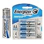 Energizer� e<sup>2</sup>� "AA" Lithium Batteries For digital cameras, portable audio players, and more