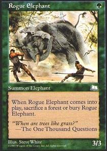Magic: the Gathering - Rogue Elephant - Weatherlight