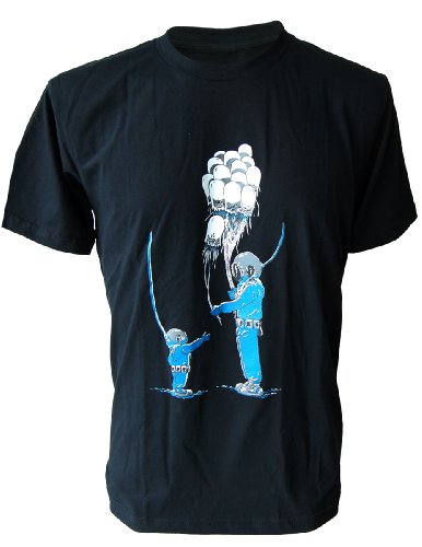 SODAtees Men's Underwater Jellyfish Balloon Fair Seller T-Shirt