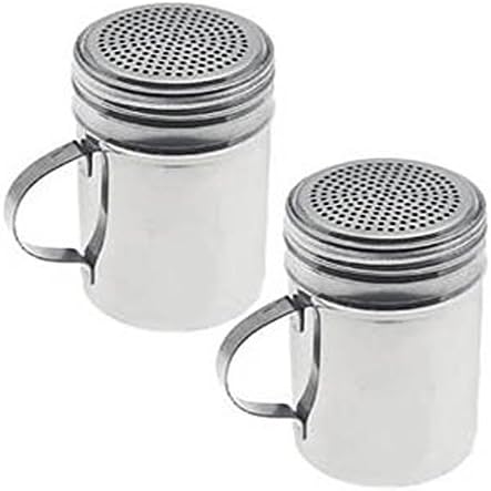Dozenegg Stainless Steel Versatile Dredge Shaker, Set of 2 (3, 2 Pack)