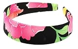 L. Erickson USA 1 1/2 Headband - Botanical Silk Print