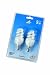 Trio 974-22 Energiespar-Leuchtmittel / 2er Blister / Spirale / E14 9 W / wei&szlig;