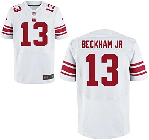 Odell Beckham Jr #13 Giants American Football Jerseys Mens Elite Jerseys White Medium