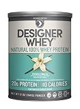 UPC 844334001322 product image for DESIGNER WHEY 100% Premium Whey Protein Powder, French Vanilla, 12 Ounce Caniste | upcitemdb.com