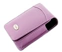 i-nique traditional - leather digital camera case cover in size: A / colour: Purple / Compatible with (Nikon Coolpix S200 / S210 / S500 / S510 / S51c / S9 / S230 / S220)