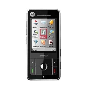 Motorola ZN300EUSIL Unlocked GSM Mobile Phone with 3 MP Camer