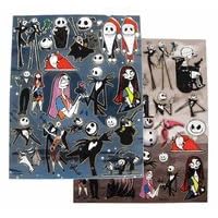 Disney Nightmare before Christmas Sticker - 2 Sheet Disney JACK stickers set